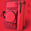 Bolsa para Pintura Artística 4K Bolsa de Ombro Multifuncional para Pintura Bolsa para Prancheta à Prova d'Água Zíper Grande Bolsa para Prancheta de Esboço Pintura Multicor
