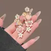 Horquilla de Flor Estilo Antiguo Accesorio para el Cabello Pinza para el Cabello Pinza de Pato Exquisita de Gama Alta Versátil