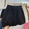 Shorts de Cintura Alta para Mujer Verano Delgados Rectos Holgados Adelgazantes Combinan con Todo Casual Para Usar Afuera Pantalones Cortos