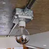 Interruptor y enchufe de montaje superficial estilo industrial codo de metal galvanizado tubo 20 peine de copa soporte de pared caja de conexiones accesorios en T