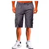 Shorts Cargo Masculino Casual Multi-Bolsos Reto Solto Shorts para Fitness ao Ar Livre