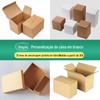 Caixa de Papel Qingda Caixa Branca Personalizada Caixa Surpresa Caixa de Correio de Papelão Ondulado Caixa de Embalagem de Cartolina Branca Caixa de Cor Personalizada Impressa