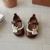 Ins Zapatos pequeños de cuero estilo británico 2026 Nueva Colección Primavera/Otoño Versión Coreana Zapatos de Princesa de Dibujos Animados para Niñas Moda Zapatos de Suela Blanda