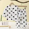 Algodón Clase A seersucker algodón doble crepé tela para toalla de baño pijama 125 gramos 135 ancho 40 hilo de algodón