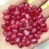 Contas de resina de jujuba 8*11 sereia Ji céu estrelado brilho fino contas de uva furo reto contas soltas material para joias DIY pulseira