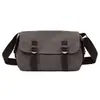 2026 Nuevo Bolso de Hombro de Lona Retro para Hombre Gran Capacidad Moderno Versátil Bolso Cruzado Bolso Bandolera Versátil para Hombre