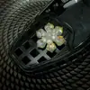 Acessórios de Flor de Sapato de Cristal Resistentes Estilo Coreano com Lantejoulas Bordadas, Franjas de Cristal Exquisite de Estilo Leve de Luxo