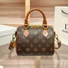 Mochila Estampada Transfronteriza Modelo Nuevo 2026 Bolso de Mujer Bolso Cruzado de Hombro Único Bolso Boston Bolso Almohada Bolso de Mano