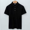 2026 Camisa Polo de Algodón Solona de Gama Alta, Doble Cara, Cuello Sin Costuras para Hombre, Camiseta con Cuello de Solapa para Hombre, Camisa Polo de Algodón de Xinjiang de Manga Corta para Hombre