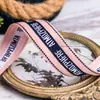 Acessórios de Cabelo Artesanais de Fita de Ponto de Salto com Letra Bicolor Coreana Laço DIY Chapéu de Coco Acessórios de Embalagem para Caixa de Presente