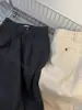 ¡Muy recomendable! Pantalones de lana negros para mujer, engrosados para otoño e invierno, de cintura alta, holgados, casuales, de cachemira, pierna ancha