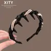 2026 Novo Estilo Faixa de Cabelo com Pente de Cano Alto para Mulheres, Grampo de Cabelo de Alta Qualidade Resistente à Pressão para Uso Diário e Lavagem do Rosto, Acessório de Cabelo Faixa de Cabeça