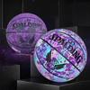 Balón de baloncesto reflectante Spalding, luminoso y oficial, regalo para estudiantes femeninas, regalo luminoso para San Valentín, regalo limitado.