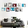 @Conjunto de 10 Peças Combinação Parede de Fotos de Casamento Moldura de Foto para Pendurar na Parede Impressão de Fotos de Casamento Foto Criativa Mai Taibo