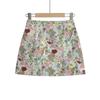 DS24178-24 Verano Nuevo Estilo Europeo y Americano Chica Sexy Falda de Cadera de Cintura Alta Falda Jacquard de Alta Resistencia