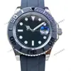 Rolex 126622 Gris Luminoso Calendario Correa de Caucho 40mm Automático Mecánico Reloj de Lujo para Hombre