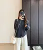 Ropa Zhengqite/Suéter de Forro Polar Manga Larga Cárdigan de Punto de Lana Chaqueta Capa Base para Otoño e Invierno