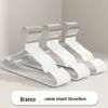 Cabide de Roupas Grosso Revestido de Plástico Novo Cabide de Roupas Extra Grosso Cabide de Roupas para Adultos Revestido de Plástico Antiderrapante Suporte de Roupas Sem Marcas Cabide de Roupas para Crianças