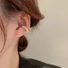 Pinzas para Orejas~Pinzas para Orejas de Zirconia con Diamantes Completos, Sencillas, Modernas y Exquisitas, Pinzas para Hélice Auricular sin Perforar, Lujo Ligero, Pendientes de Gama Alta y Elegantes