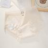 Braguitas de mujer de talla grande para niñas de hasta 100 kg, sin costuras, de seda helada, con entrepierna fina y extendida, transpirables, de algodón puro y antibacterianas.