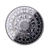 Monedas Conmemorativas de Juegos Personalizadas, Coleccionables Culturales y Creativos para Atracciones Turísticas, Medallas Conmemorativas de Metal Dorado y Plateado, Regalos Turísticos de Ciudades en Relieve Coloridos