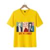 Suéter japonés de gran venta con capucha y estampado de anime, informal, para hombres y mujeres, barras paralelas, de una pieza, entrega espía Play House
