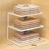 Estante de Mesa de Cocina en Capas Estante de Almacenamiento para Encimera Estante para Ollas Gabinete para Ollas Almacenamiento Partición de Múltiples Capas Rejillas Rotas