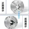 Mandril Autocentrante de Quatro Castanhas K12-160200250325C Mandril Quadrado para Torno CNC Manual Disco