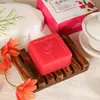 Sabonete Natural de Limpeza Facial à Base de Plantas, Sabonete Removedor de Ácaros, Sabonete com Aroma de Rosa e Peônia, Sabonete de Banho, Sabonete Artesanal com Fragrância Duradoura