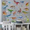 2025 Nuevas Pegatinas de Pared Decorativas para el Hogar de Dinosaurios Pegatinas Impermeables y a Prueba de Aceite Pegatinas de Pared Removibles Transfronterizas