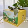 Caja de Regalo Llena de Luna Cumpleaños Niños Bebé Cien Días Caja Vacía Caja Portátil para Dulces Caja de Regalo para Llevar en la Mano Empaque