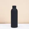 Botella de Acero Inoxidable 304 de Cuello Recto y Boca Pequeña Estilo Americano Transfronteriza Botella de Agua Deportiva al Vacío Termo para Coche Montado en Exteriores Botella de Agua Venta al por Mayor