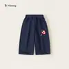 Pantalones de chándal para niños Bangxuan Color liso Versátiles Pantalones casuales para niños Pantalones de chica fresa Ropa de exterior para niños y niñas Primavera y Otoño Pantalones para niños