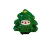 Broche de Peluche de Santa Claus Insignia Ambiente Festivo Accesorios a Juego Árbol de Navidad Muñeco de Nieve Pin Lindo