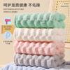 Gorro de terciopelo de tortuga de una sola capa para secar el cabello, para mujer, de uso doméstico, absorbente de agua, secado rápido, sin pelusa, gorro de ducha, toalla engrosada para secar el cabello en el baño, al por mayor