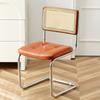 Silla de Ratán Escandinava Madera Maciza Hogar Silla de Comedor de Diseño Silla Medieval Popular Café Hotel Ocio Silla Ins