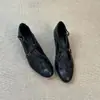 Aumento da altura interna 5cm Mary Jane rasa com tira cruzada salto plataforma retrô preto versátil confortável para o dia a dia sapatos novo estilo