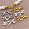 Cierre de Botón de Flor Bud Relleno de Oro de 18 Quilates Accesorios para Joyería Hecha a Mano DIY Cierre de Pimienta Conector Cierre de Cuentas Cierre de Collar