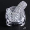Cristal de Arte para Unhas Transfronteiriço Pó de Diamante Quebrado Pó Vermelho da Internet Brilho Laser Açúcar Diamante Pó Lã Decoração de Unhas