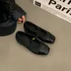 Zapatos Mary Jane estilo francés de punta fina con tacón oculto y suela gruesa, nueva colección otoño 2026 para mujer, perfectos con faldas, zapatos de tacón alto de piel