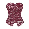 Roupas Formais de Noite para Primavera e Verão, Corpete Floral de Renda Transparente sem Alças, Top Regata Tricotado Resistente com Baleias para Mulheres