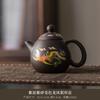 Yixing Zisha Pot Semi-artesanal Tamanho Capacidade Bule Único Bule Xi Shi Shipa Pot Bola Buraco Conjunto de Chá Kung Fu Doméstico