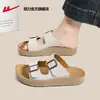 Pantuflas de Tirar para Mujer, Adecuadas para Usar al Aire Libre, Nuevo Modelo Verano 2026, Sandalias de Mujer con Suela Suave, Pantuflas de Mujer Estilo Birkenstock R