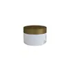 100g Frasco de Plástico Fosco para Creme Frasco Redondo Reto para Removedor de Maquiagem Material de Embalagem Cosmética com Colher Sub-frasco para Creme