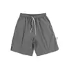 Shorts Casuales de Verano Estilo Cityboy Japonés para Hombre, Sueltos, Versátiles, Funcionales, Ropa de Trabajo, Secado Rápido, Deportivos, Color Sólido, Hasta la Rodilla