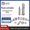 Estoque Disponível Parafusos Não Padrão Peças de Ferragens Máquina de Processamento Torno CNC Máquinas CNC Junta de Parafuso Alta Precisão