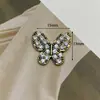 Nuevos Accesorios de Aleación de Mariposa Pequeña con Diamantes Completos Material DIY para Funda de Teléfono Móvil Xianqi Joyería para Uñas Pasador para Chica con Temperamento