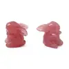 Resina Colorida Doce Acessórios de Coelho Fofo Materiais para Acessórios DIY Feitos à Mão Joias Chaveiro Pingente Contas Soltas