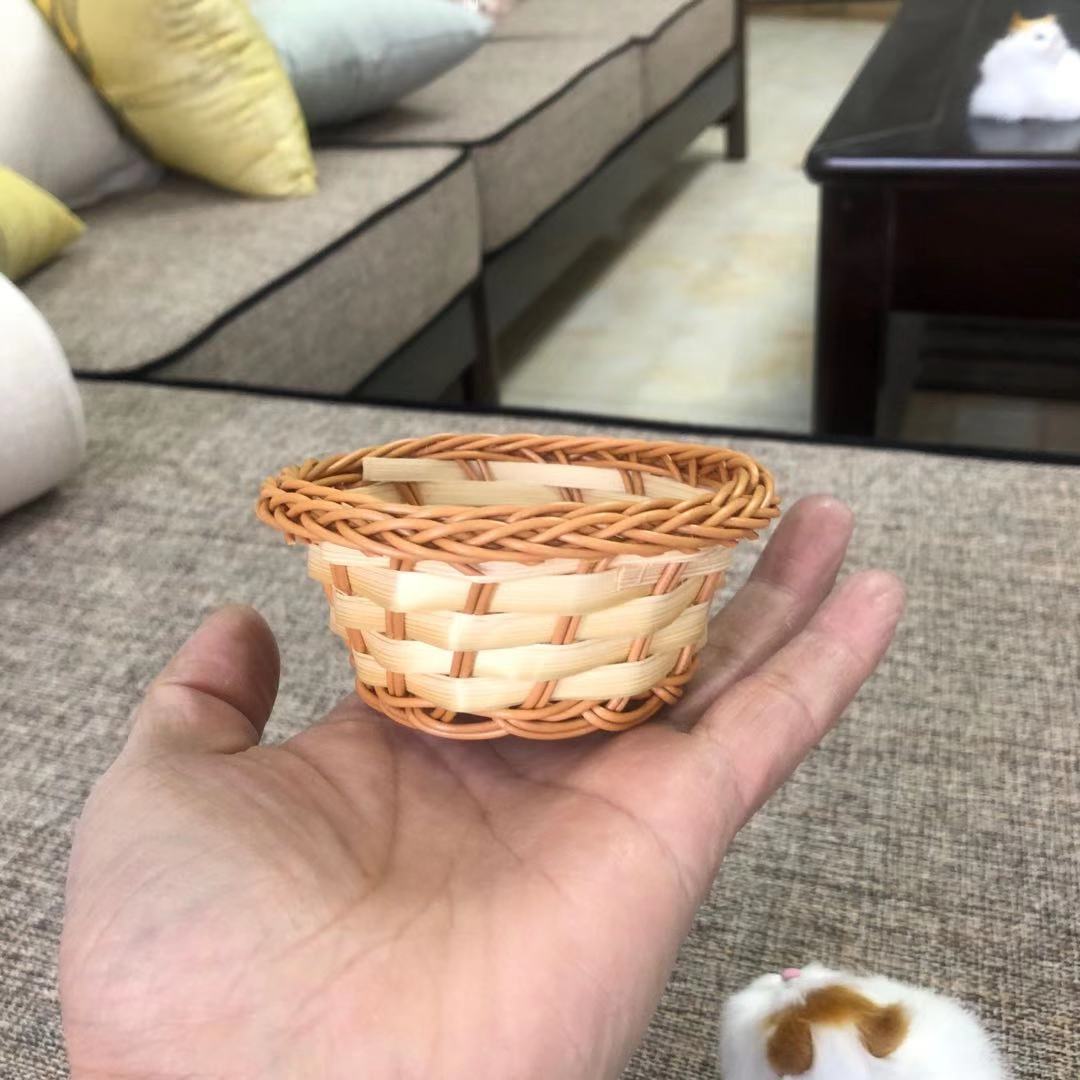 小圆框兔子和猫，和叫猫