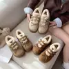 Versión de cuero suave~Zapatos Birkenstock para mujer, nuevo modelo invierno 2026, zapatos Birkenstock de felpa, zapatos cálidos de algodón con aumento interno de altura